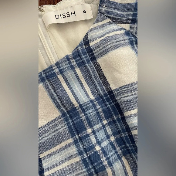 DISSH linen set -skirt and top -size 6 US- excellent condition - Picture 10 of 11